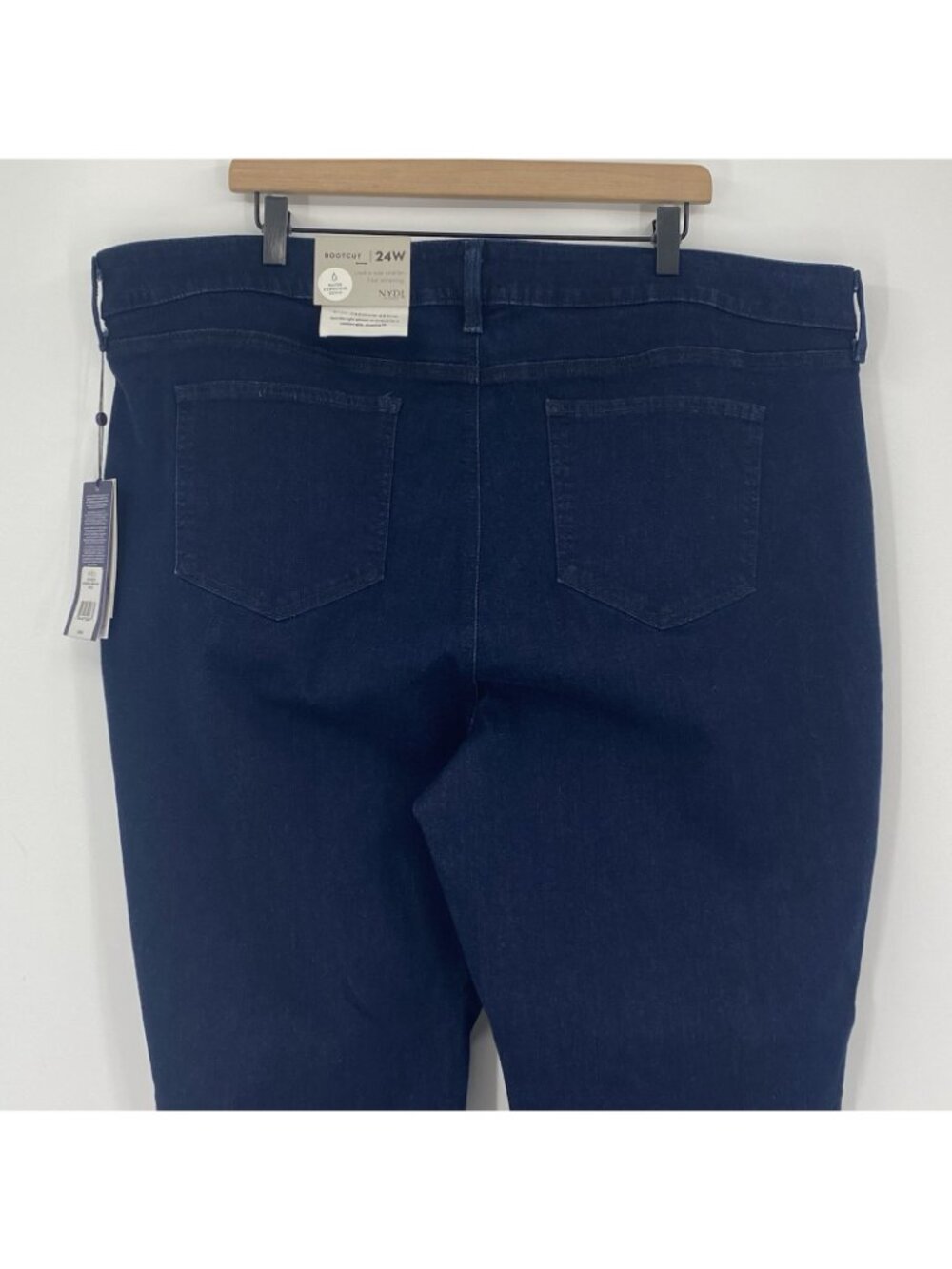 NYDJ Barbara Bootcut Jeans Womens Size 24W Blue Stretch Denim Lift Tuck - Picture 15 of 15